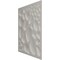 Ekena Millwork 19 5/8in. W x 19 5/8in. H Shale EnduraWall Decorative 3D Wall Panel Covers 2.67 Sq. Ft. WP20X20SLGHC - alternate 6